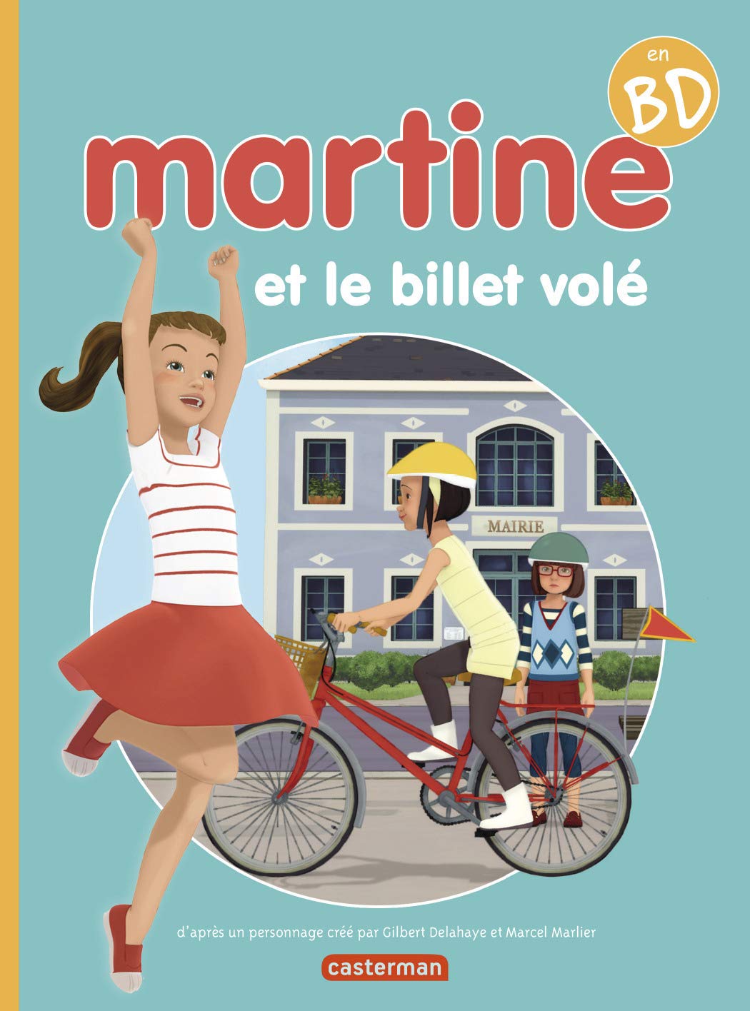 jaquette livre Martine : Martine et le billet volé