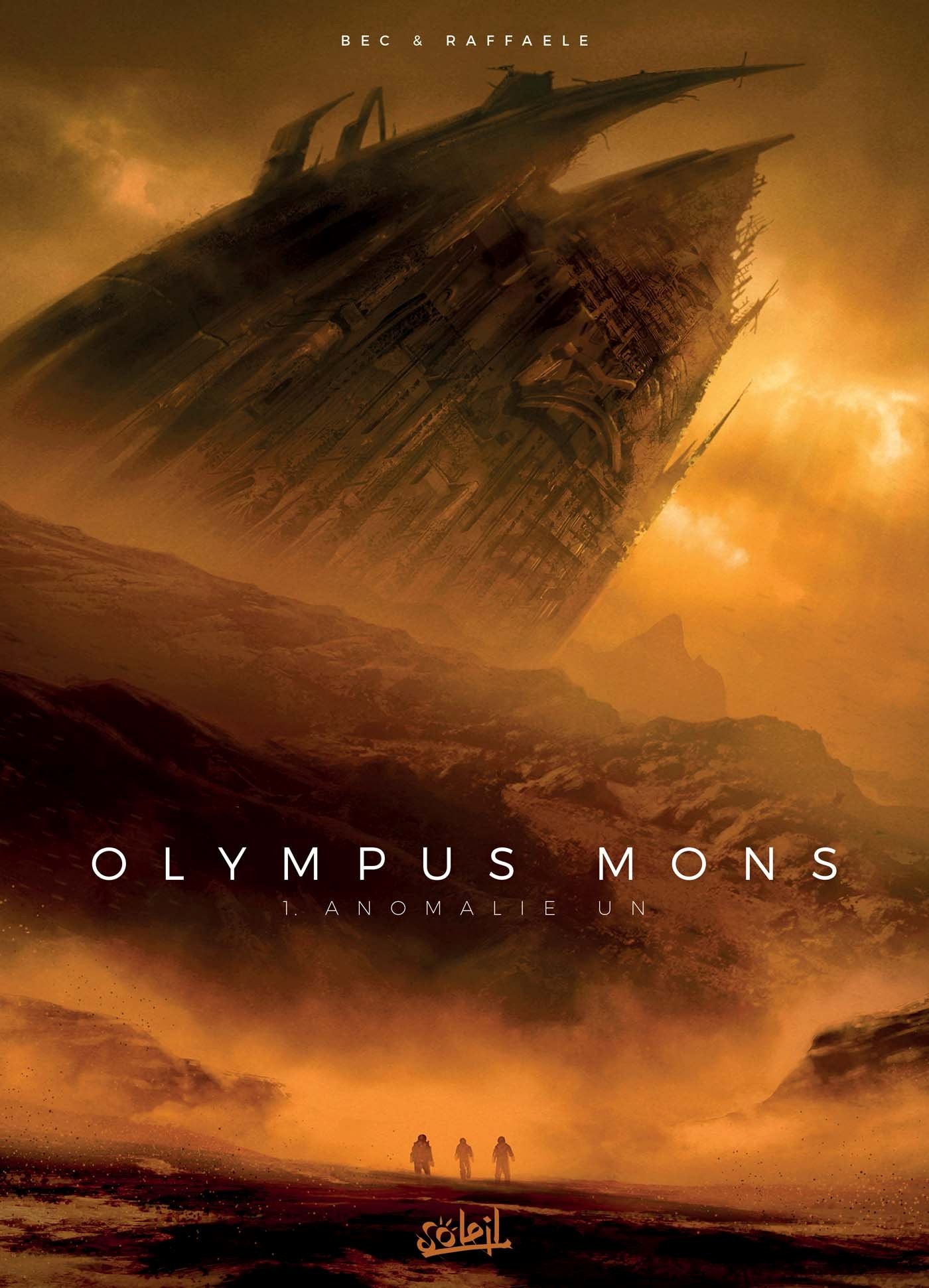 jaquette livre Olympus Mons 01 Anomalie Un