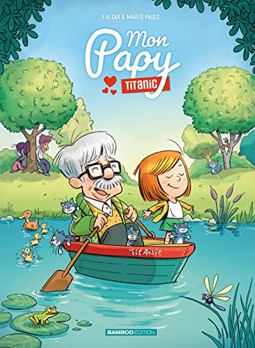 jaquette livre Mon Papy Titanic Tome 1
