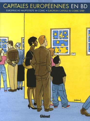 jaquette livre Capitales Européennes En Bd - Edition Français-Allemand-Anglais