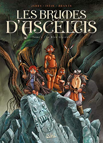 jaquette livre Les Brumes D'asceltis Tome 2 - Le Dieu Lépreux