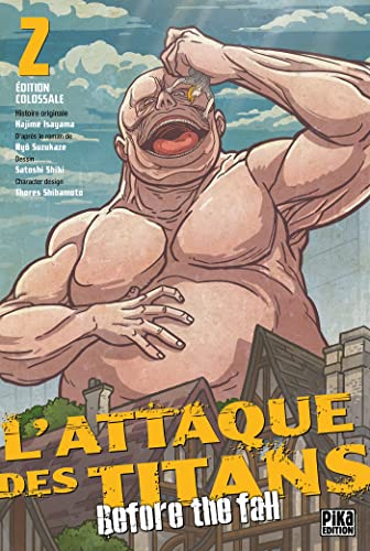 jaquette livre Attaque Des Titans (l') - Before the Fall - Edition colossale - Tome 2