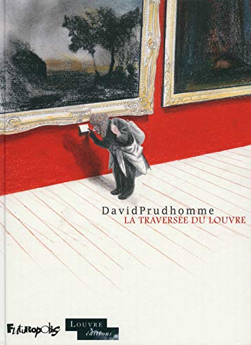 jaquette livre La Traversée Du Louvre