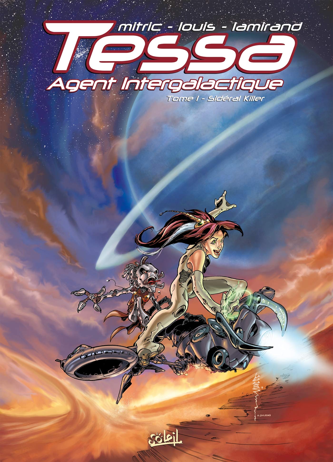 jaquette livre Tessa agent intergalactique, tome 1 : Sideral Killer