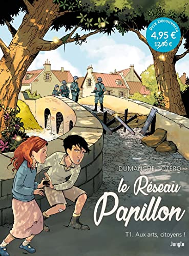 jaquette livre Le Réseau Papillon Tome 1 - Aux Arts, Citoyens !