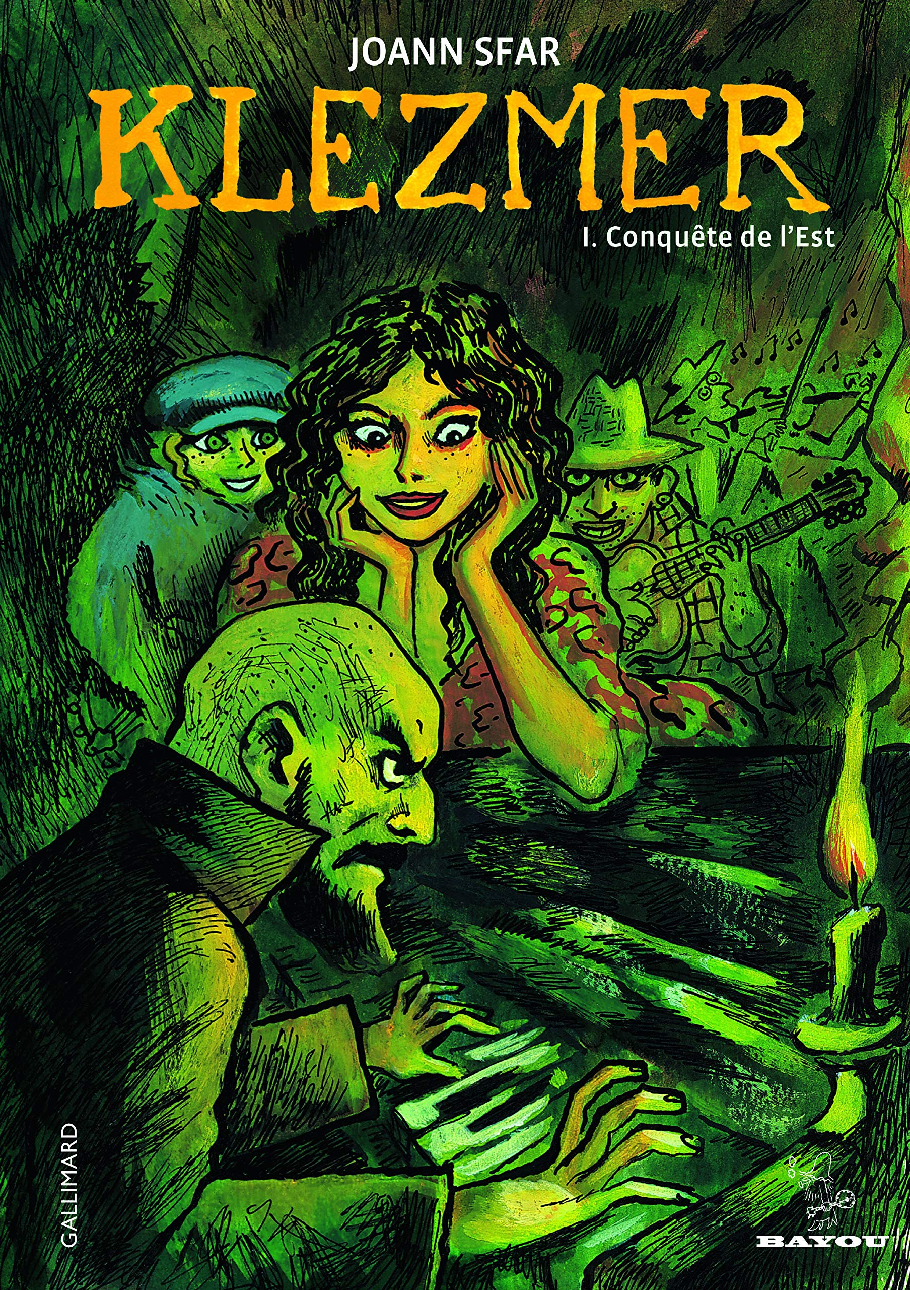jaquette livre Klezmer (Tome 1-Conquête de l'Est)