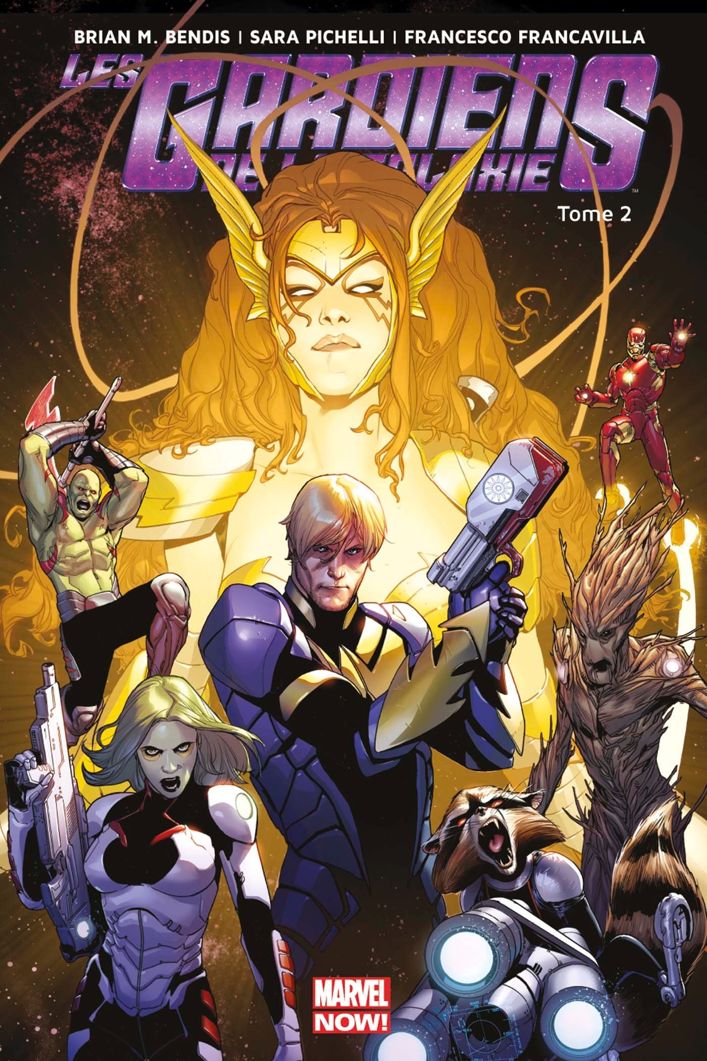 jaquette livre LES GARDIENS DE LA GALAXIE MARVEL NOW T02
