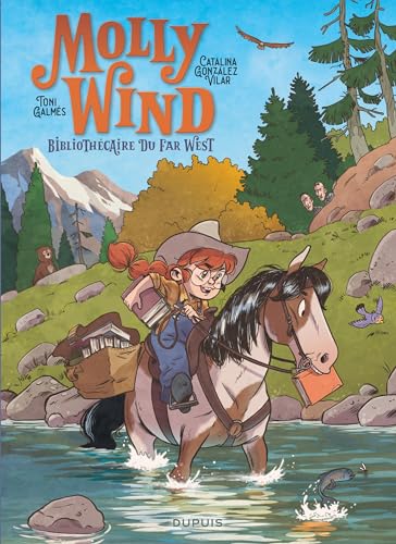 jaquette livre Molly Wind, Bibliothécaire Du Far West Tome 1