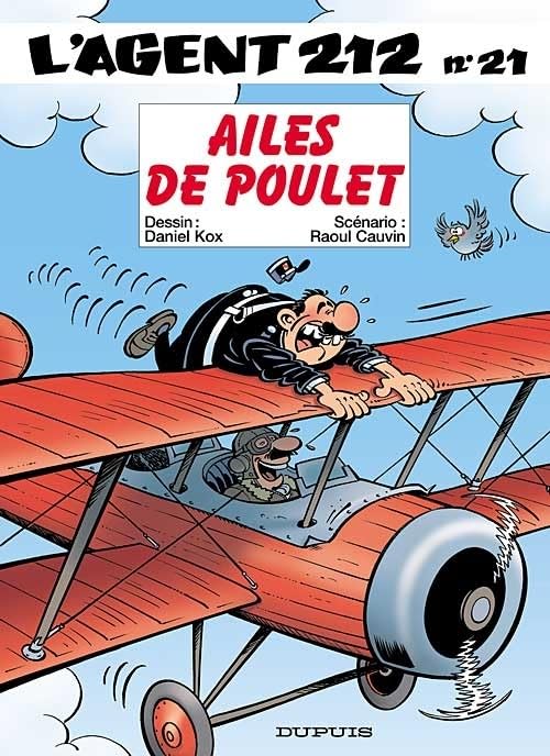 jaquette livre L'agent 212 Tome 21 - Ailes De Poulet