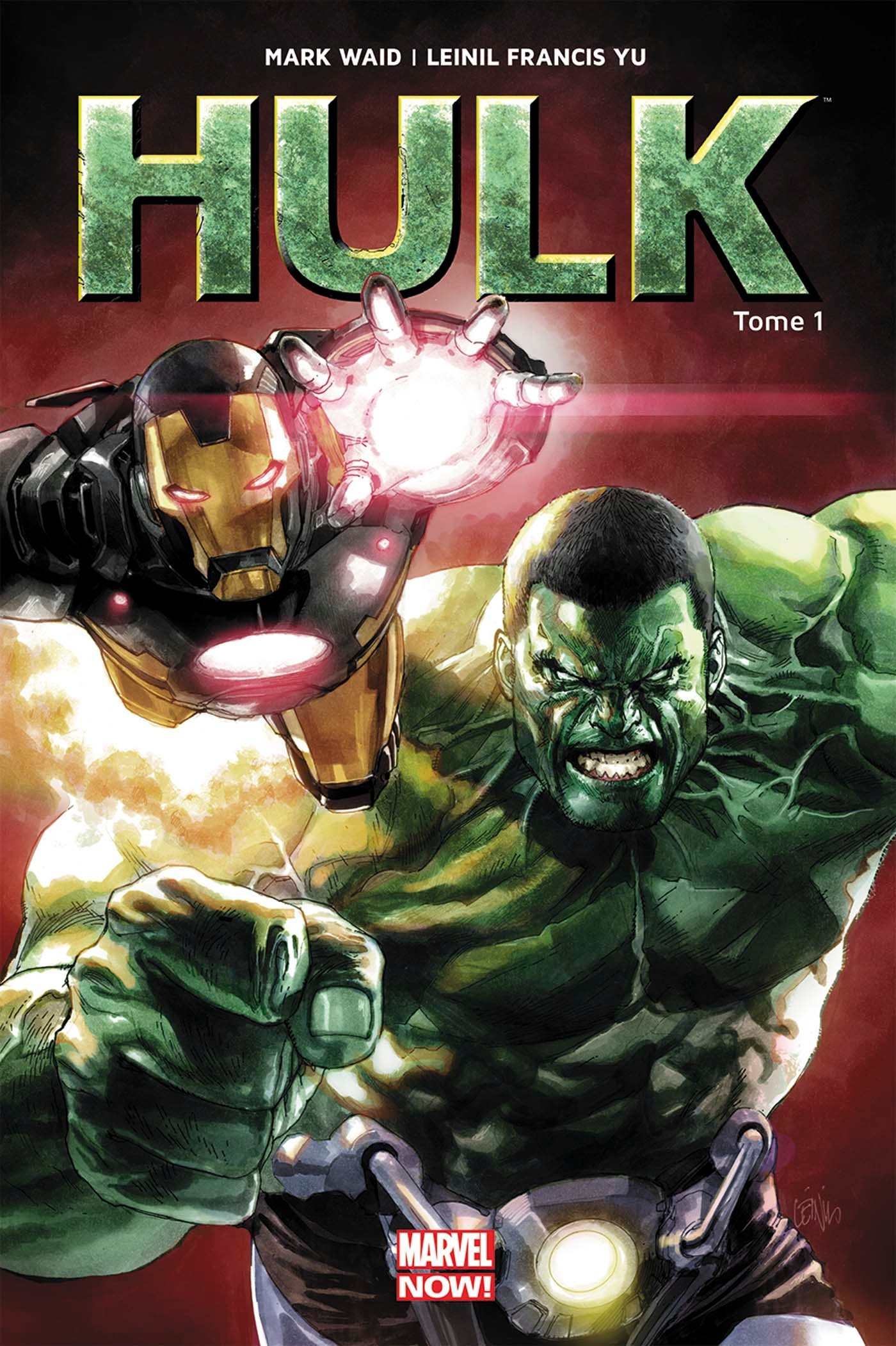 jaquette livre HULK MARVEL NOW T01
