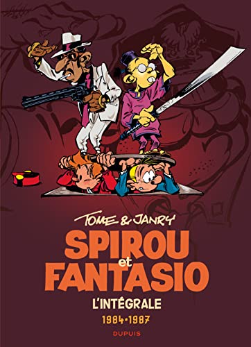 jaquette livre Spirou Et Fantasio Intégrale Tome 14 - 1984-1987