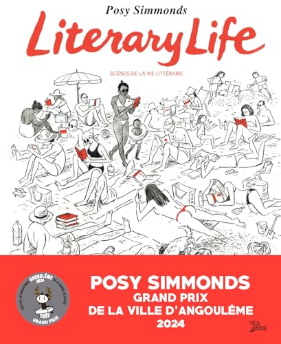 jaquette livre Literary Life - Scènes De La Vie Littéraire