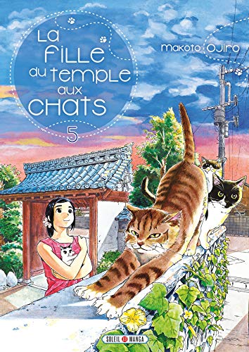 jaquette livre Fille du Temple aux Chats (la) - Tome 5