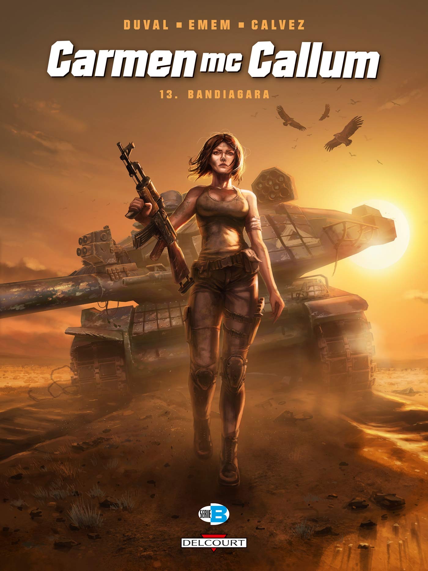 jaquette livre Carmen Mc Callum T13
