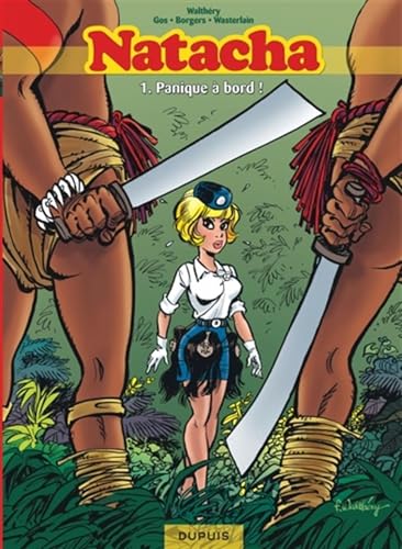 jaquette livre Natacha L'intégrale Tome 1 - Panique À Bord !