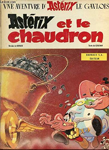 jaquette livre Asterix Et Le Chaudron Magique - Asterix En Hispanie