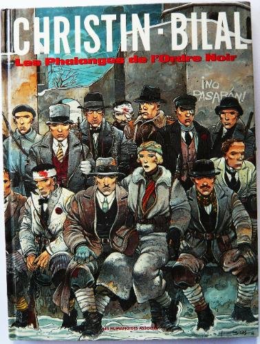 jaquette livre LES PHALANGES DE L'ORDRE NOIR