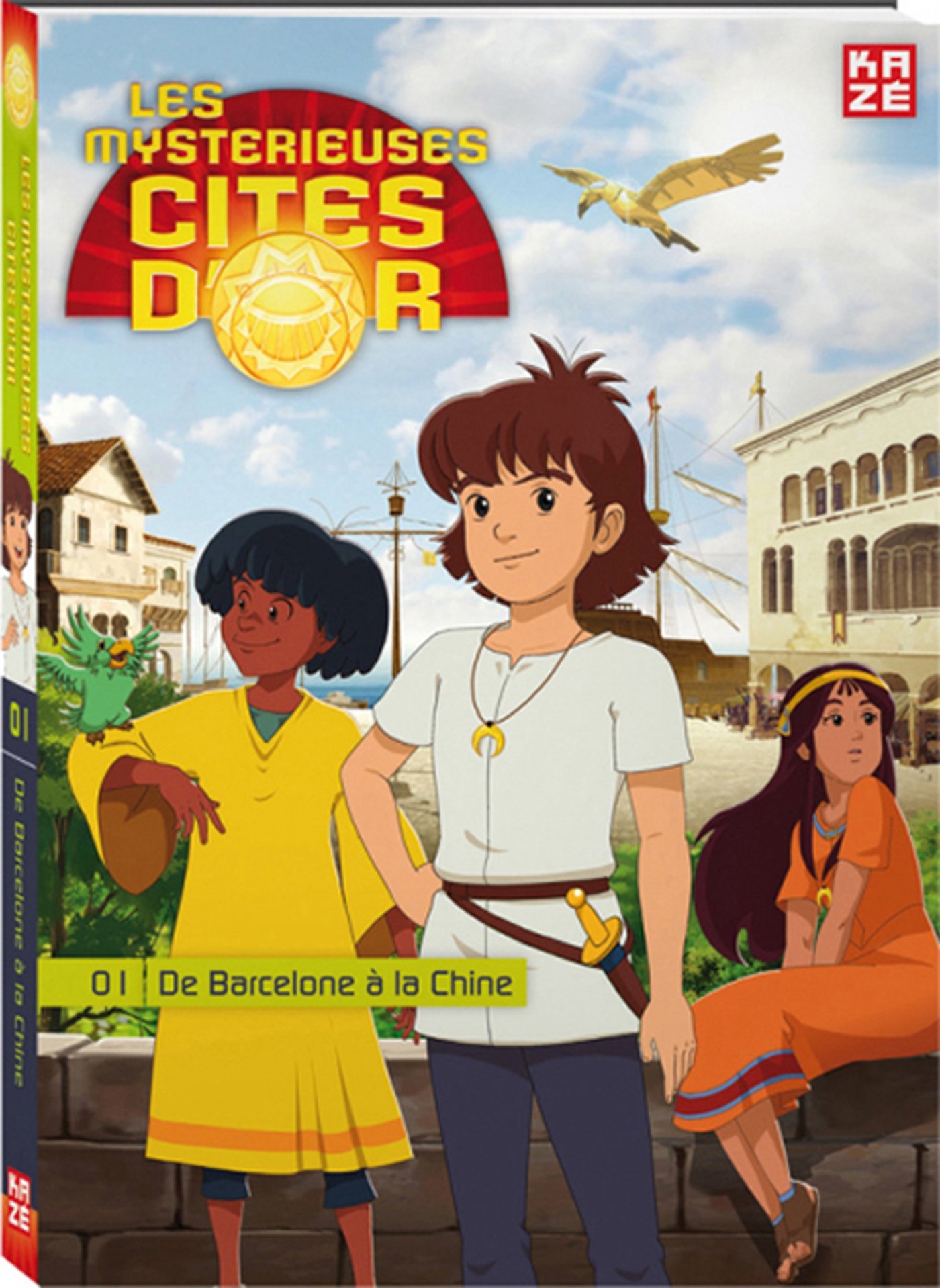 jaquette livre Les Mystérieuses Cités d'Or Saison 2 T01