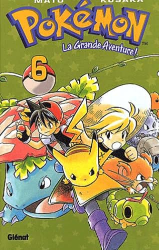 jaquette livre Pokémon la grande aventure ! Tome 6