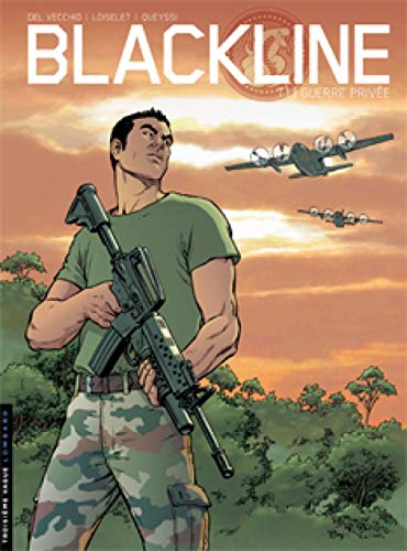 jaquette livre Blackline Tome 1 - Guerre Privée
