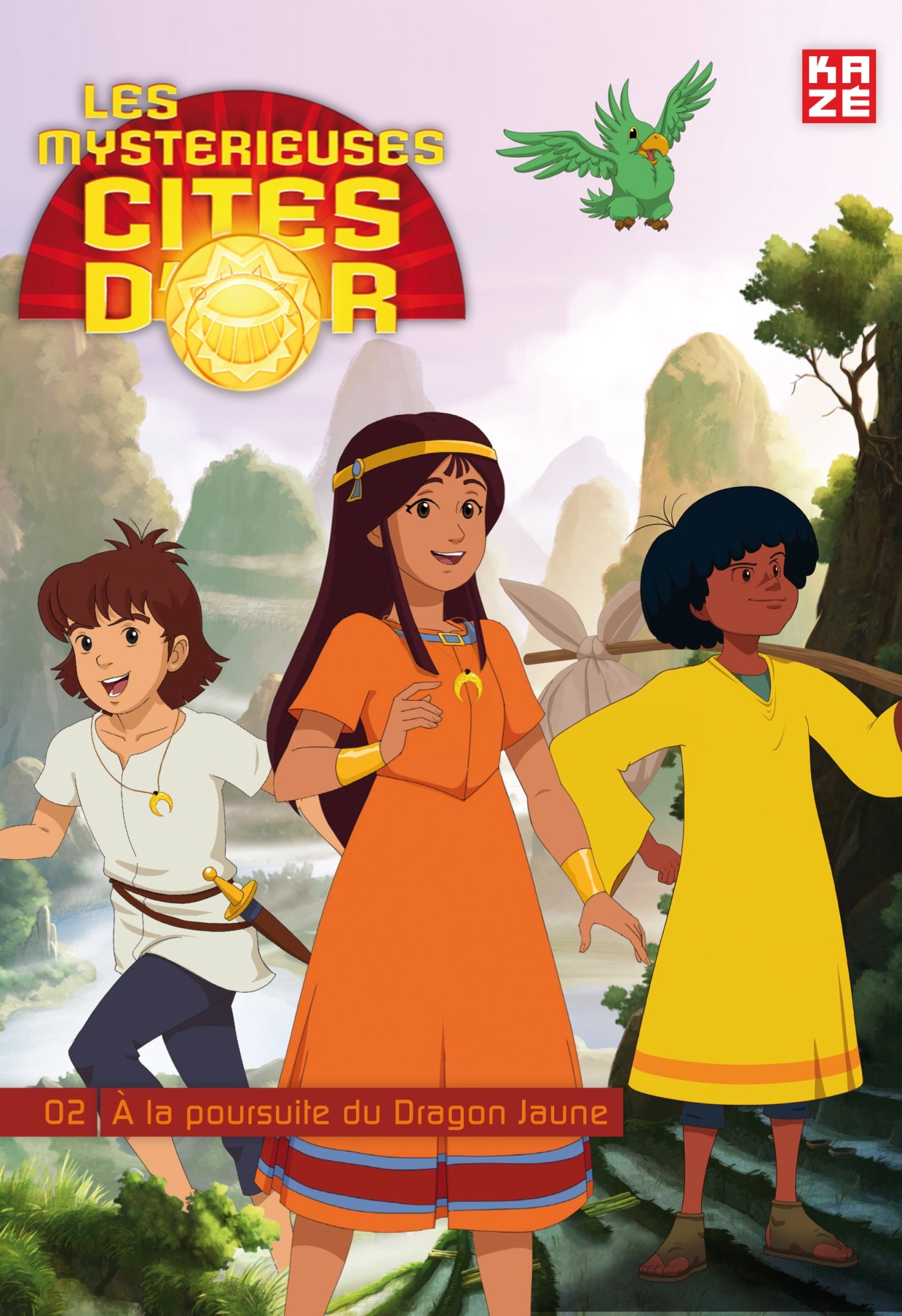 jaquette livre Les Mystérieuses Cités d'Or Saison 2 T02