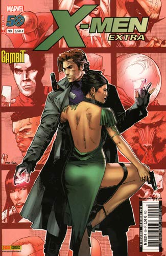 jaquette livre X-Men Extra N° 99 - Gambit