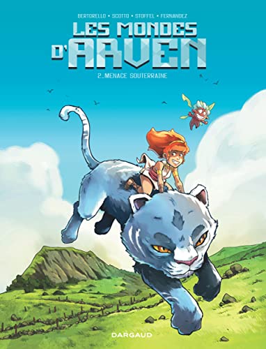 jaquette livre Les Mondes D'arven Tome 2 - Menace Souterraine