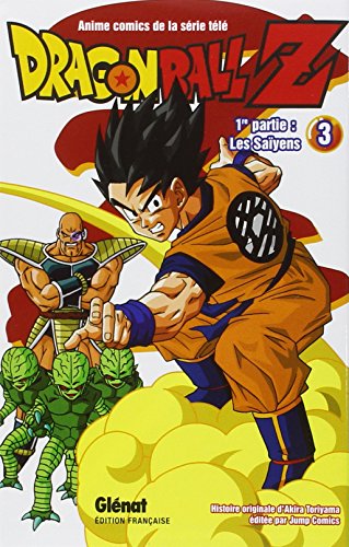 jaquette livre Dragon Ball Z - Cycle 1 - Tome 3 : Les saïyens