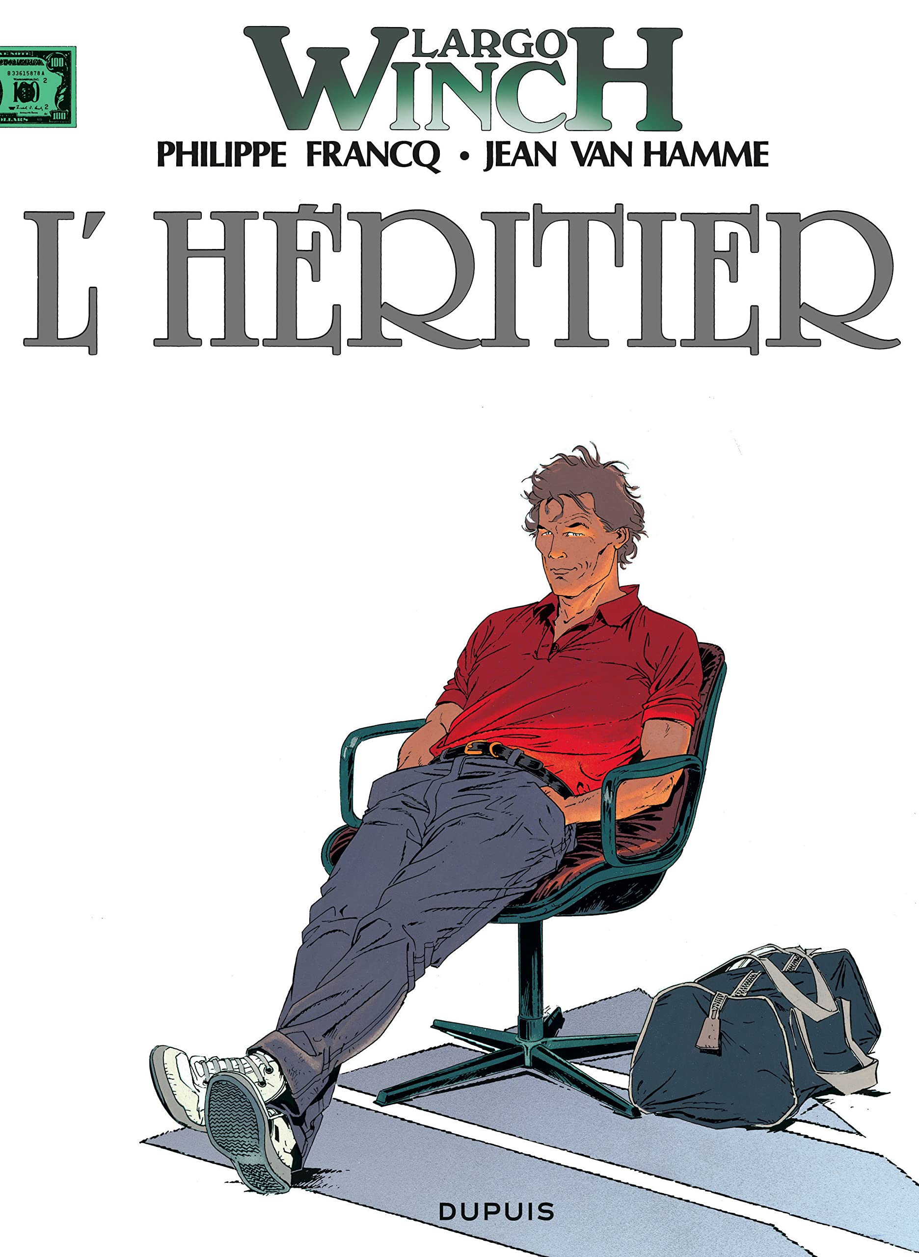 jaquette livre Largo Winch, tome 1 : L'héritier