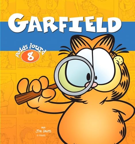 jaquette livre Garfield, Poids Lourd Tome 8