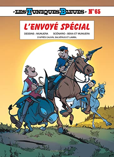 jaquette livre Les Tuniques Bleues Tome 65 - L'envoyé Spécial