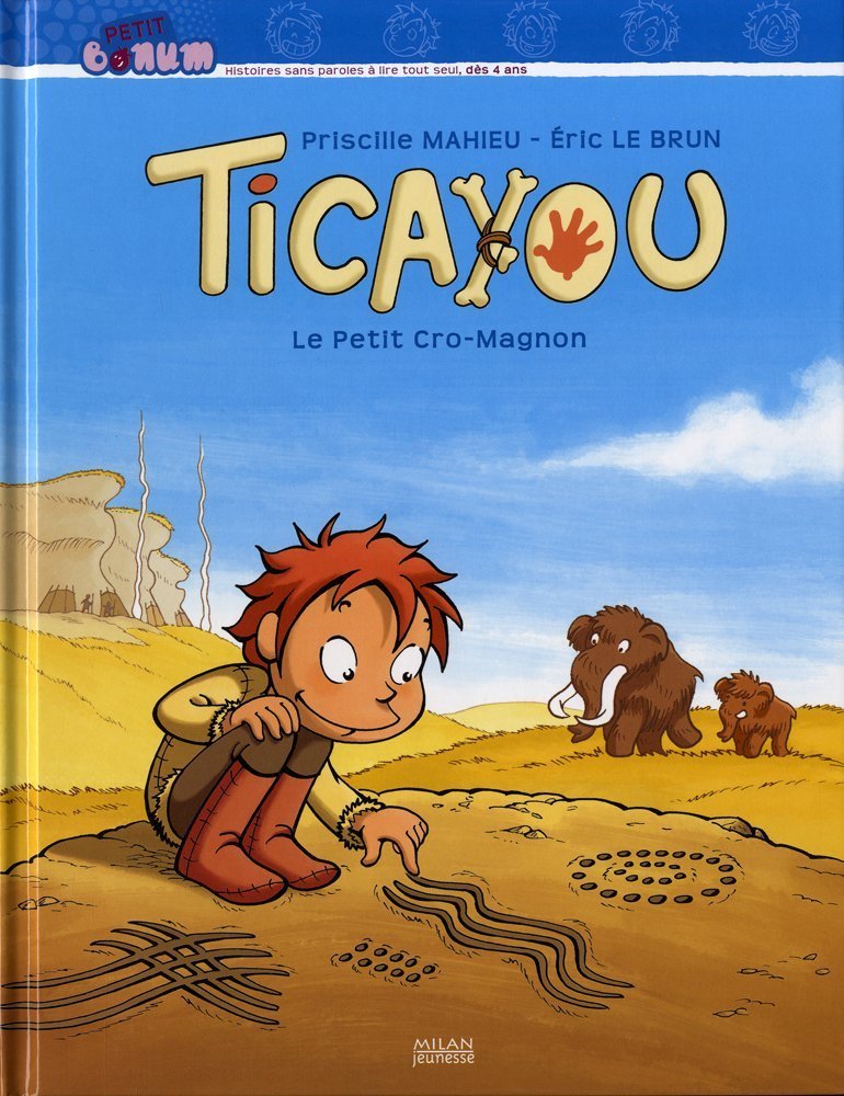 jaquette livre Ticayou : Le petit Cro-Magnon