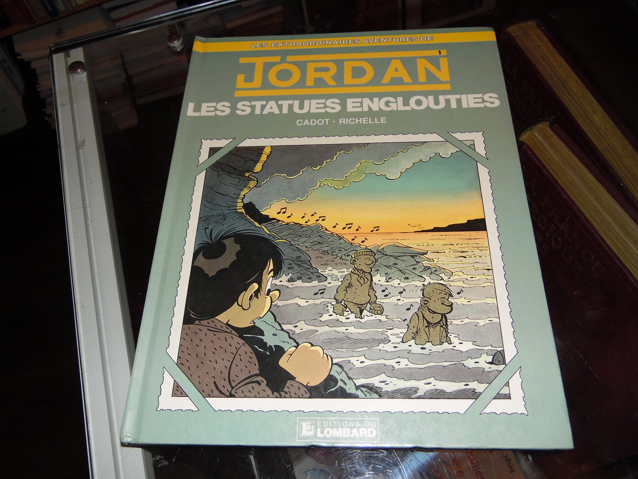 jaquette livre Les statues englouties