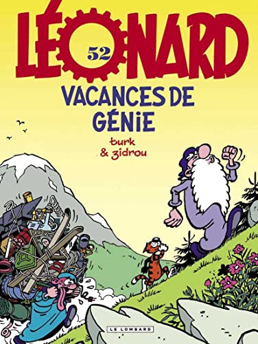 jaquette livre Léonard Tome 52 - Vacances De Génie