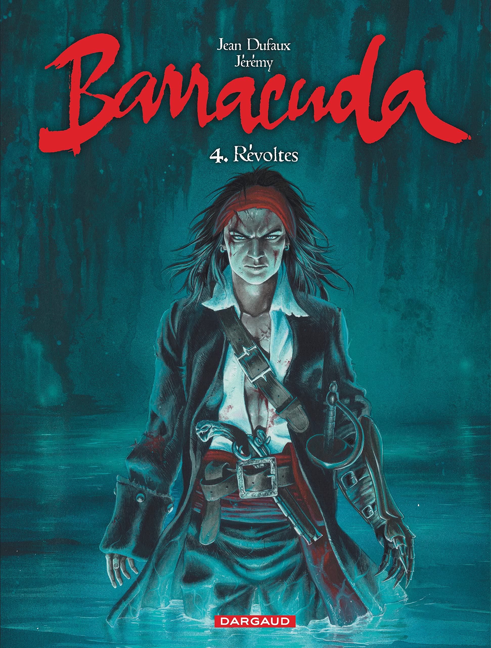 jaquette livre Barracuda - tome 4 - Révoltes (couv bleue)