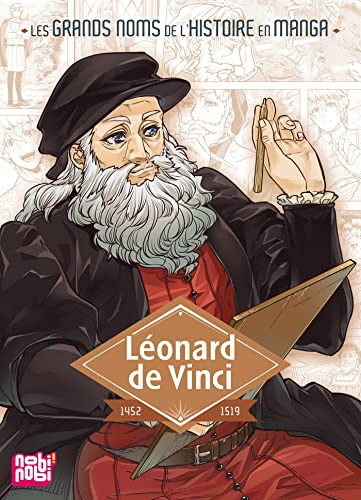 jaquette livre Léonard de Vinci
