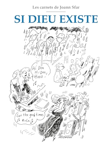 jaquette livre Si Dieu Existe - Les Carnets De Joann Sfar
