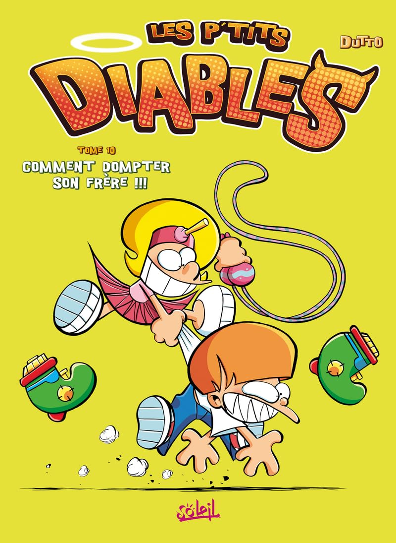 jaquette livre Les p'tits diables, Tome 10 : Comment dompter son frère !!!