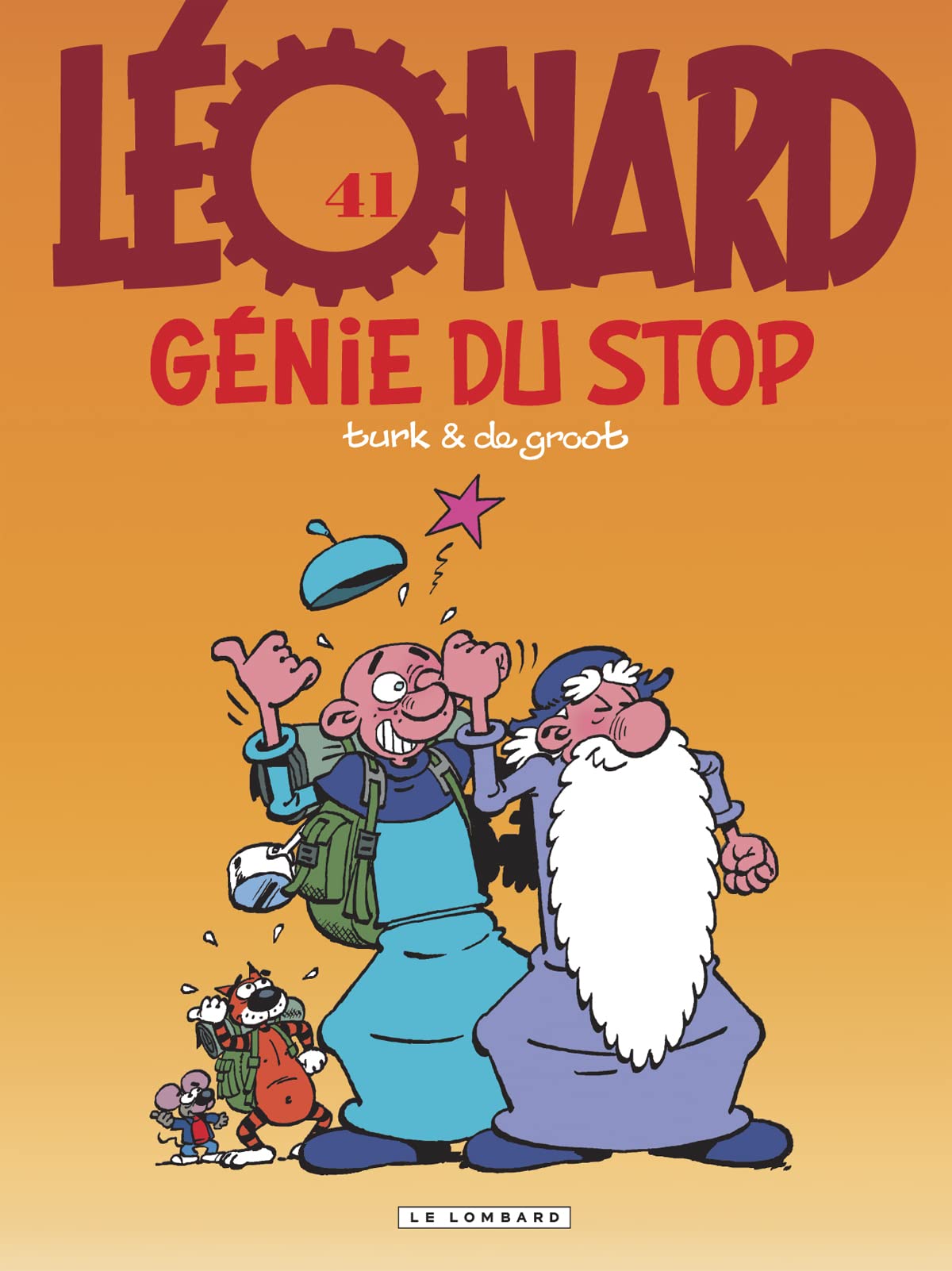 jaquette livre Léonard - tome 41 - Génie du stop