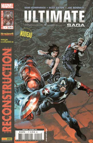 jaquette livre Ultimate Saga 01 Ultimates - Reconstruction