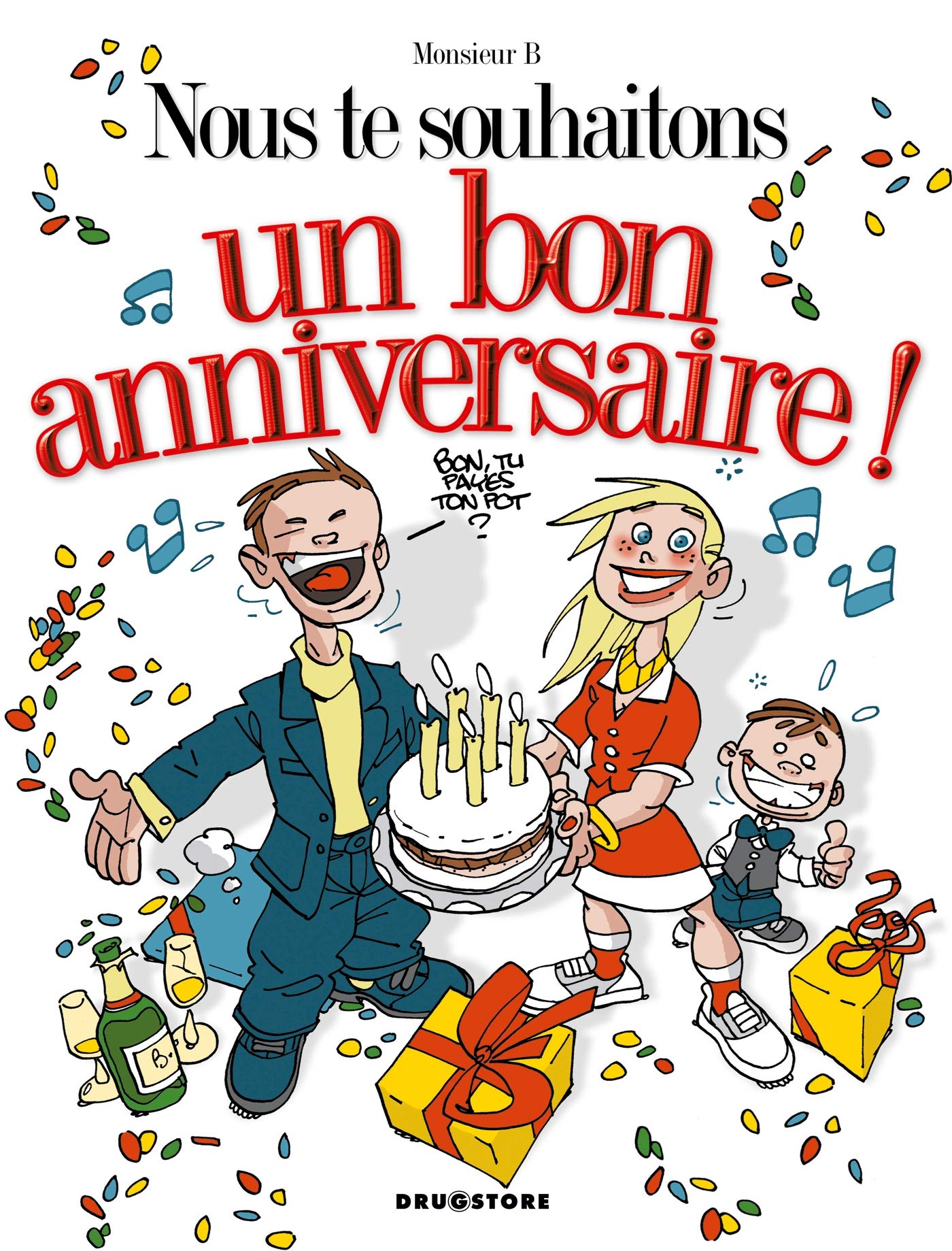jaquette livre Nous te souhaitons un bon anniversaire