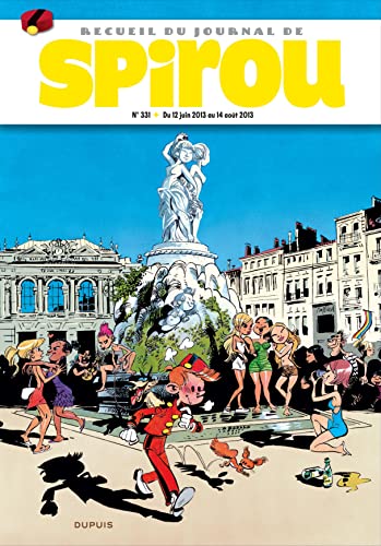 jaquette livre Recueil Spirou N° 331, Du 12 Juin 2013 Au 14 Août 2013
