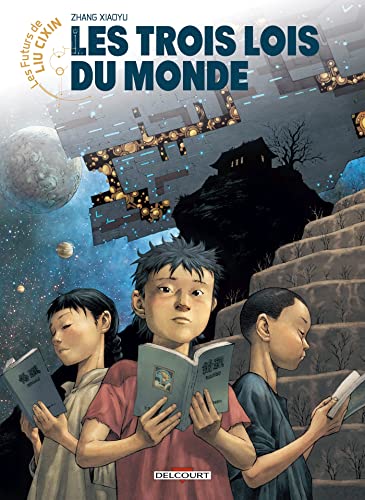jaquette livre Les Futurs De Liu Cixin Tome 3 - Les Trois Lois Du Monde
