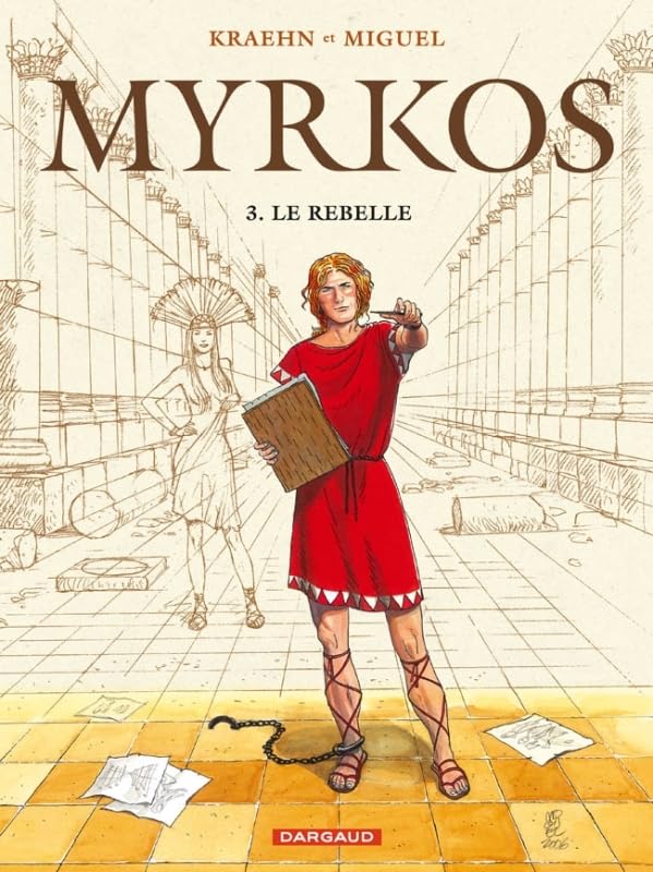 jaquette livre Myrkos Tome 3 - Le Rebelle