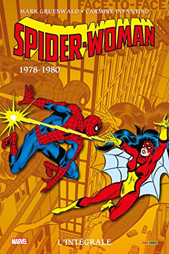 jaquette livre Spider-Woman L'intégrale - 1978-1980