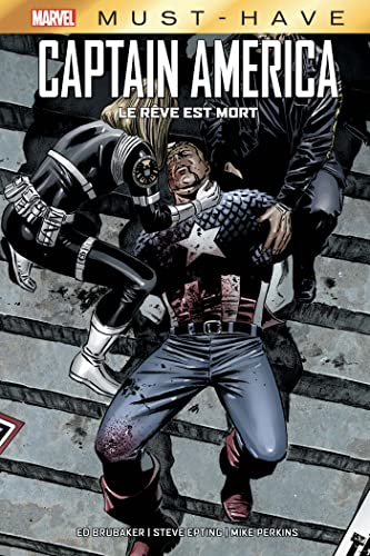 jaquette livre Captain America - Le Rêve Est Mort