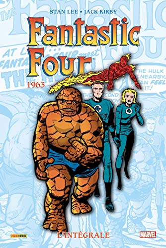 jaquette livre Fantastic Four L'intégrale Tome 2 - 1963
