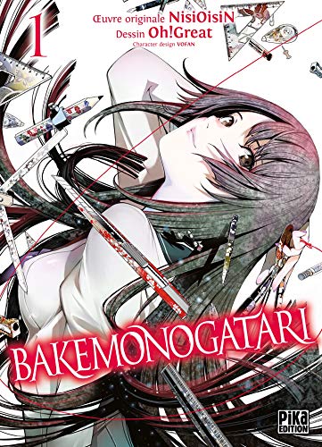 jaquette livre Bakemonogatari - Tome 1
