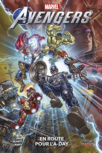 jaquette livre Marvel's Avengers - En Route Pour L'a-Day