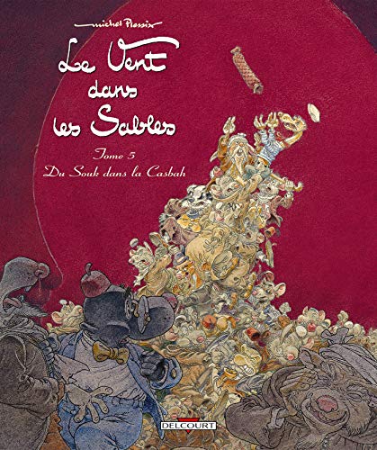 jaquette livre Le Vent Dans Les Sables Tome 5 - Du Souk Dans La Casbah
